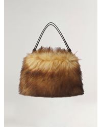 A.L.C. - Arden Faux Fur Bag - Lyst