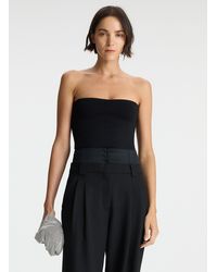 A.L.C. - Dean Strapless Compact Knit Top - Lyst