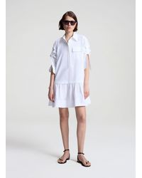 A.L.C. - Brooke Cotton Mini Shirtdress - Lyst
