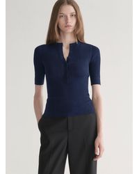 A.L.C. - Fisher Fine Cotton Knit Top - Lyst