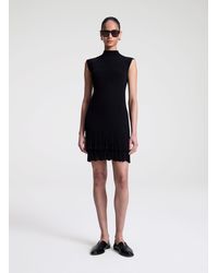 A.L.C. - Ken Fine Cotton Knit Mini Dress - Lyst