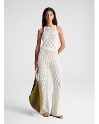 A.L.C. - Jonas Crochet Knit Pant - Lyst