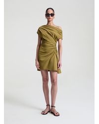 A.L.C. - Poppy Linen Mini Dress - Lyst