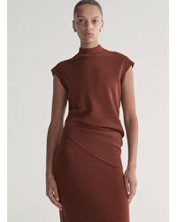 A.L.C. - Edith Metknit Asymmetric Top - Lyst