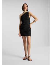 A.L.C. - Carina Stretch Linen Mini Dress - Lyst