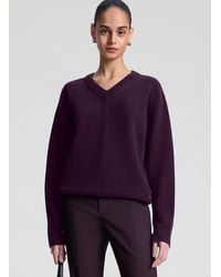 A.L.C. - Calven Cashmere V Neck Sweater - Lyst