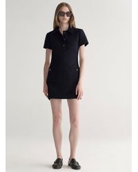A.L.C. - Marcie Cotton Boucle Mini Dress - Lyst