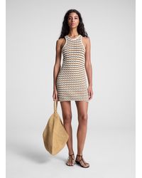 A.L.C. - Kendra Striped Knit Mini Dress - Lyst