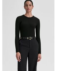 A.L.C. - Kyle Ribbed Merino Top - Lyst