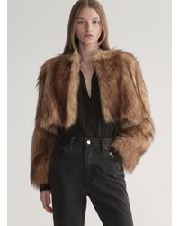 A.L.C. - Gina Faux Fur Jacket - Lyst