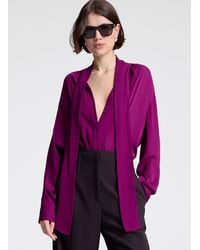 A.L.C. - Vivi Silk Top - Lyst