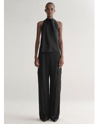 A.L.C. - Logan Satin Cargo Pant - Lyst