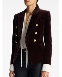 A.L.C. - Chelsea Velvet Tailored Jacket - Lyst
