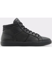 aldo black high tops