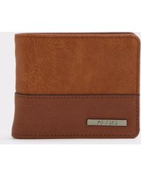 ALDO Aissa Minimalist Wallet in Cognac (Brown) for Men - Lyst