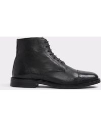 aldo clan cap toe boot