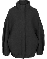 Dries Van Noten - Voles Coats Grey - Lyst