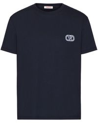 Valentino Garavani - "v Logo" T-shirt - Lyst