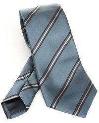 Giorgio Armani - Silk And Cotton Tie - Lyst