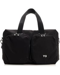 Y-3 - Black Travel Bag - Lyst