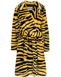 Stand Studio Eco-pelliccia Animalier - Yellow