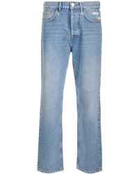 AMISH - "jeremiah" Jeans In Summertime Denim - Lyst