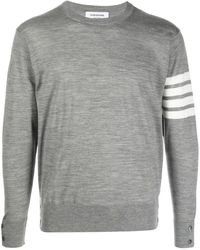 Thom Browne - 4bar Wool Sweater - Lyst
