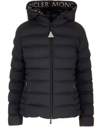 Moncler - Short Fitted Down Jacket - Lyst