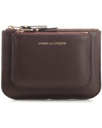 Comme des Garçons - Small Leather Coin Purse Wallets - Lyst