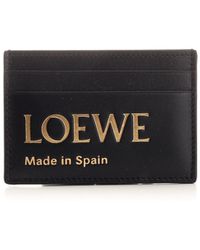 Loewe Anagram Puffer Card Holder in Black | Lyst Canada