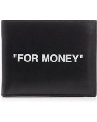 Off-White c/o Virgil Abloh PORTAFOGLIO 'QUOTE' - Nero