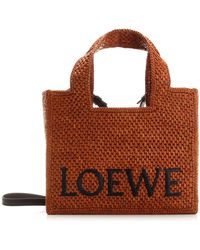Loewe-Paulas Ibiza - Small "font Tote" Hand Bag - Lyst