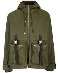 Loewe - Adjustable-buckled Padded-liner Cotton Jacket - Lyst