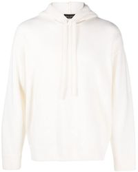 Roberto Collina - Wool And Cashmere Hooded Sweater - Lyst