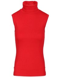 Flore Flore - "dinah" Turtleneck Tank Top - Lyst
