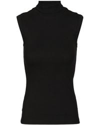 Flore Flore - "dinah" Turtleneck Tank Top - Lyst