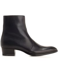 Saint Laurent - Wyatt Chelsea Boots 40 - Lyst