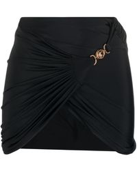 Versace - Medusa Wrap Skirt - Lyst