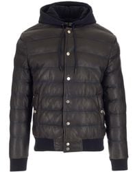 Al Duca d'Aosta - Nappa Quilted Jacket - Lyst