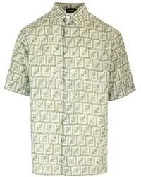 Fendi - Linen Shirt - Lyst