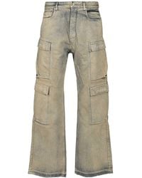 Rick Owens - Double Cargo Jeans - Lyst