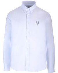 Maison Kitsuné - Button-Down Collar Shirt - Lyst