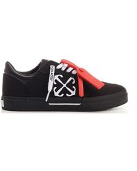 Off-White c/o Virgil Abloh - Vulcanized Canvas Low Top Sneakers - Lyst