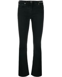 Valentino Black Flair Crop Jeans