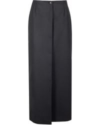 Givenchy - Wool And Mohair Skirt - Lyst