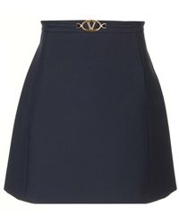 Valentino Garavani - High-waisted Mini Skirt - Lyst