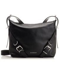 Givenchy - Voyou Buckle Detailed Crossbody Bag - Lyst
