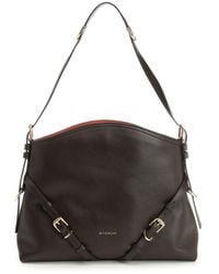 Givenchy - Medium "voyou" Bag In Leather - Lyst