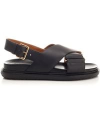 Marni - "Fussbett" Sandals - Lyst