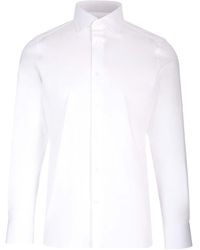 Zegna - Long-Sleeved Tailored Shirt - Lyst